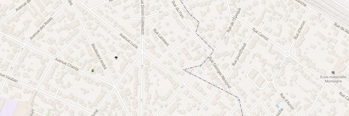 Plan du 14 Rue Lambert à Villemomble