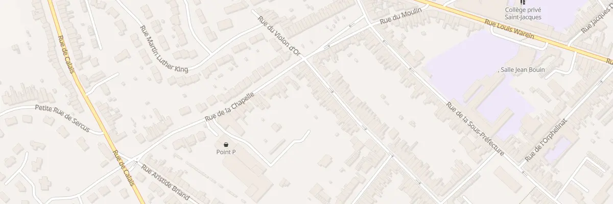 Plan du 155 Rue du Violon d’Or à Hazebrouck