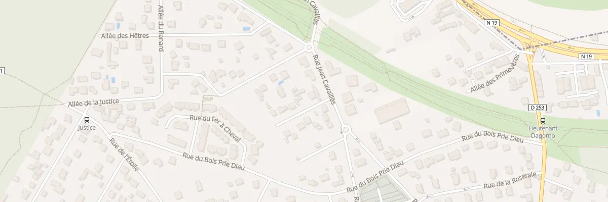 Plan du 4 Imp de la Garenne à Villecresnes