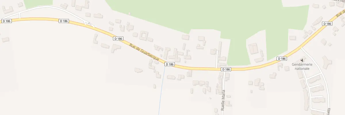 Plan du 1154 Rue de Guarbecque à Saint-Venant