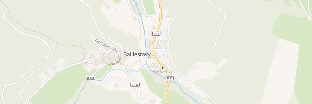 Plan du 16 La Farga à Baillestavy
