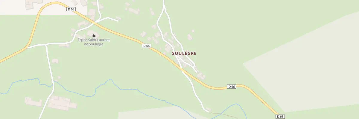 Plan du 1327 Ham de Soulègre à Fontrieu