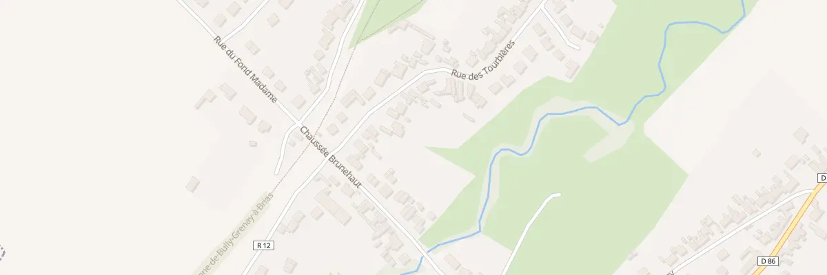 Plan du 577 Rue des Tourbieres à Houdain