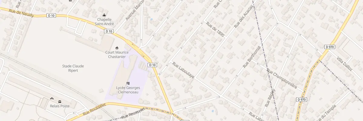 Plan du 27 Rue Caroline à Villemomble