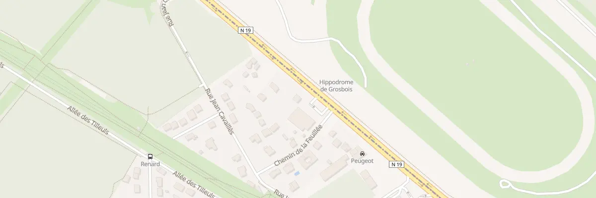 Plan du 81 Av de Lattre de Tassigny à Villecresnes