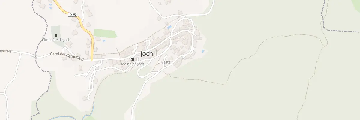 Plan du 58 Le Village à Joch