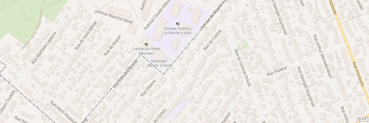 Plan du 41 Rue du Centre à Ormesson-sur-Marne