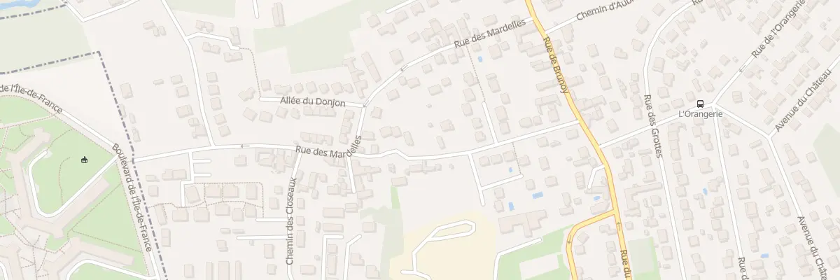 Plan du 14 Che du Quartier à Villecresnes