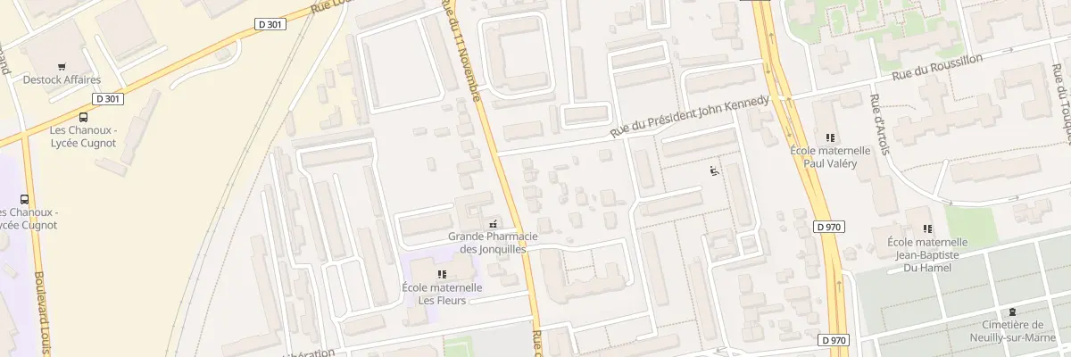 Plan du 86 Rue du Onze Novembre à Neuilly-sur-Marne