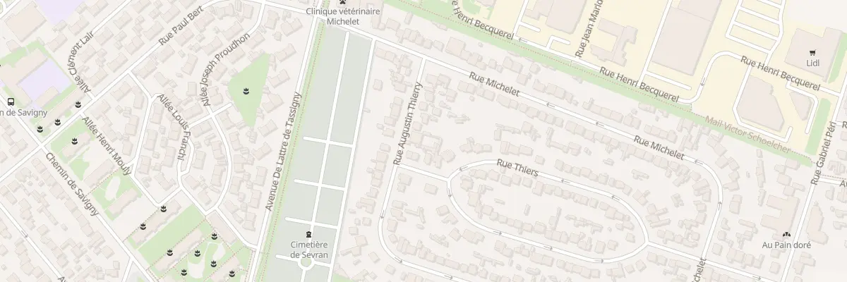 Plan du 82 Rue Augustin Thierry à Sevran