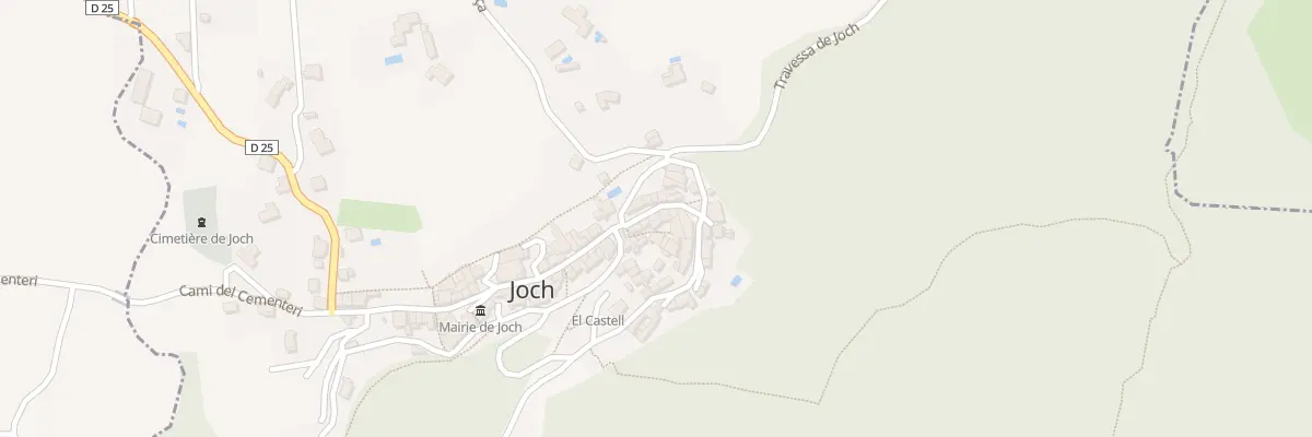 Plan du 63 Le Village à Joch