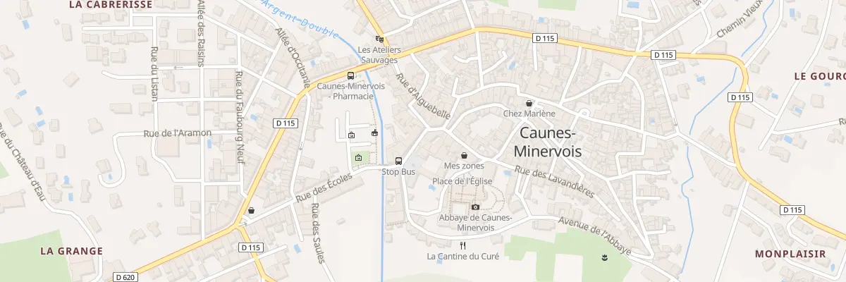Plan du 3 Pl de la Republique à Caunes-Minervois