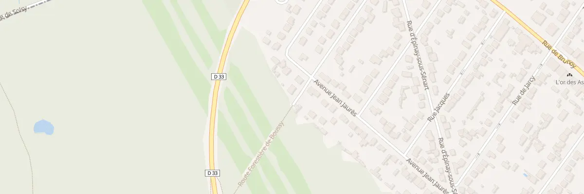 Plan du 34 Rue des Uzelles à Quincy-sous-Sénart