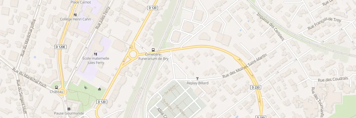 Plan du 6 Rue du Cimetière à Bry-sur-Marne