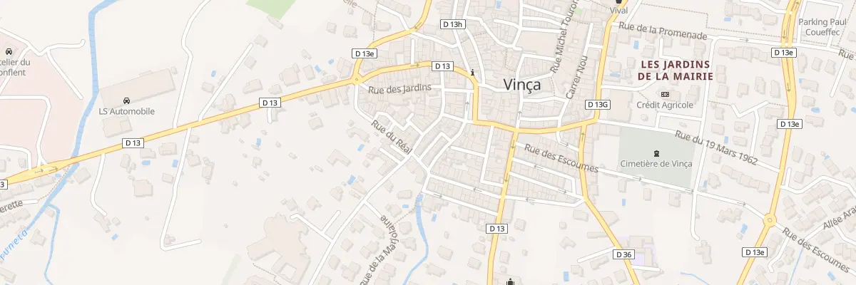 Plan du 18 Rue de l’Ail à Vinça
