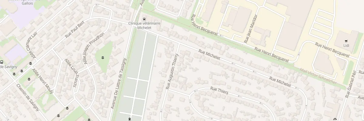 Plan du 90 Rue Augustin Thierry à Sevran