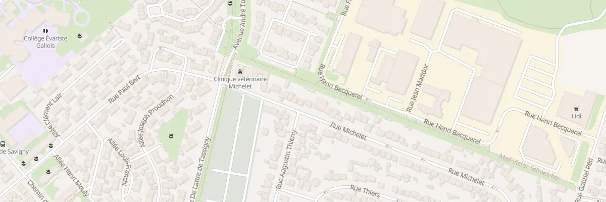 Plan du 118 Rue Michelet à Sevran