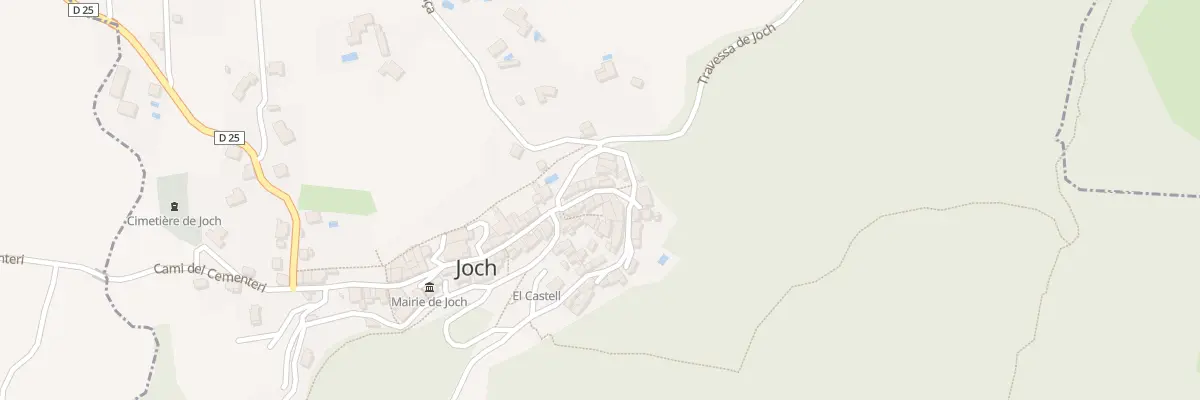 Plan du 98 Le Village à Joch