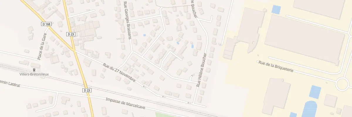 Plan du 41 Rue Georges Brassens à Villers-Bretonneux