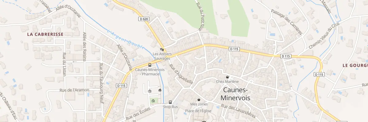 Plan du 5 Rue des Martyrs à Caunes-Minervois