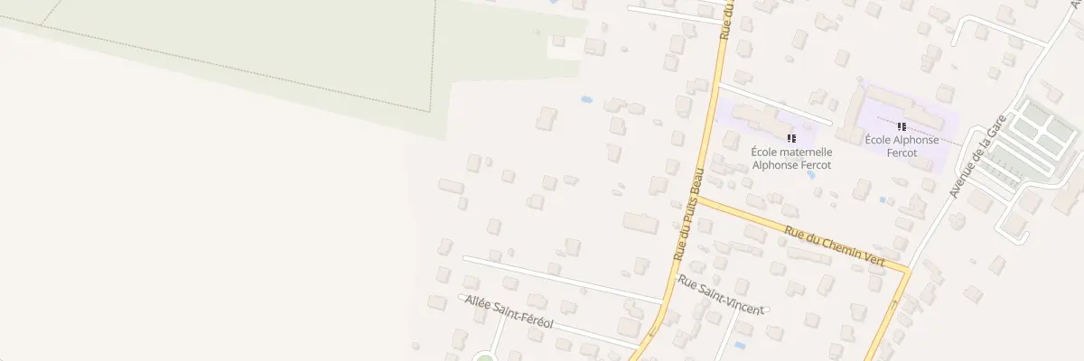 Plan du 29 Rue du Puits Beau à Saint-Fargeau-Ponthierry