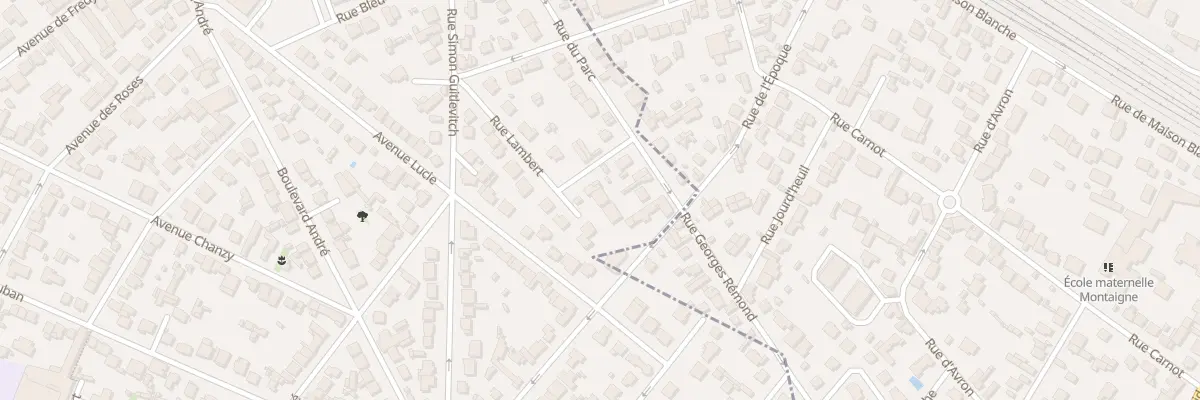 Plan du 17 Rue Lambert à Villemomble