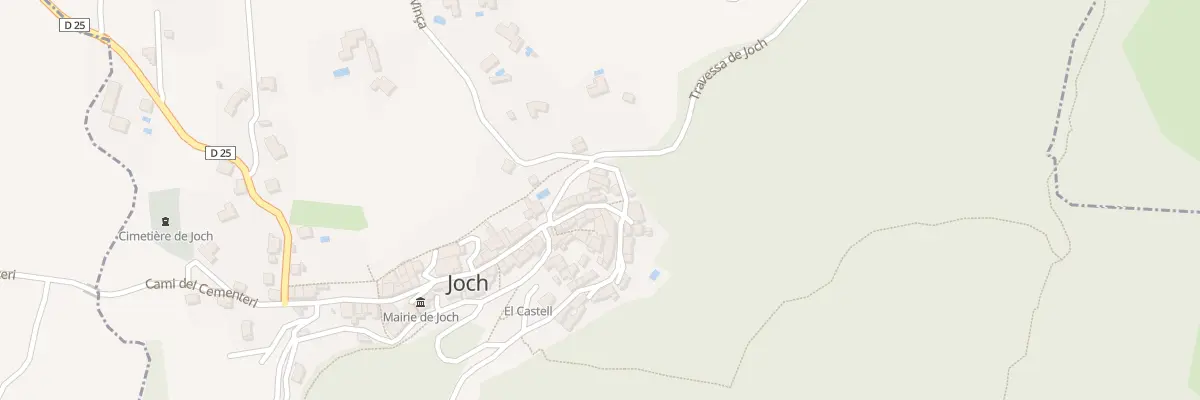 Plan du 51 Le Village à Joch