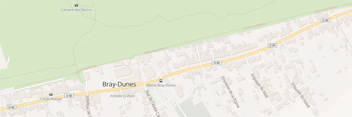 Plan du 19 Rue Auguste Coolen à Bray-Dunes