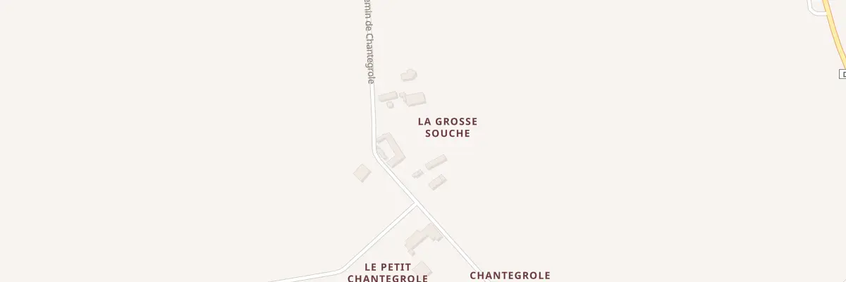 Plan du 22 Che de Chantegrole à Corbeilles