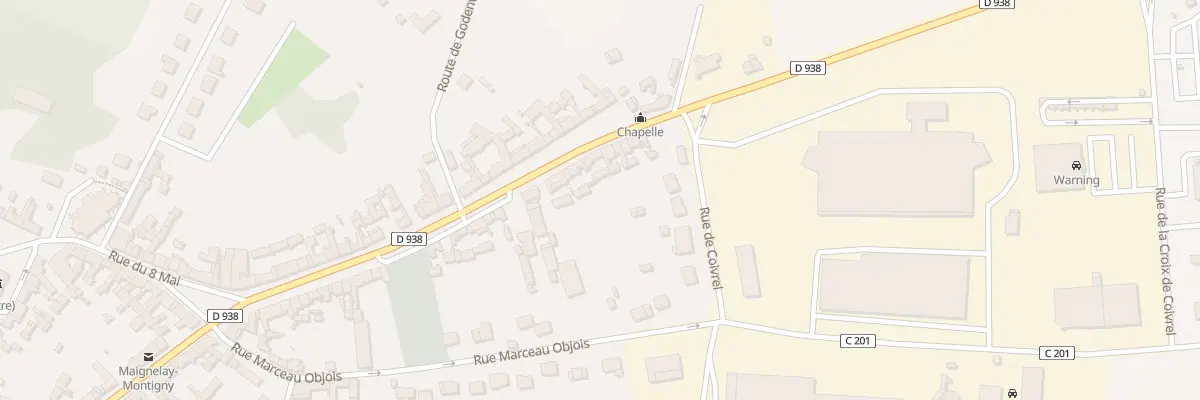 Plan du 134 Rue de la Madeleine à Maignelay-Montigny