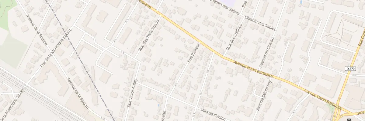 Plan du 11 Rue Pasteur à Gagny