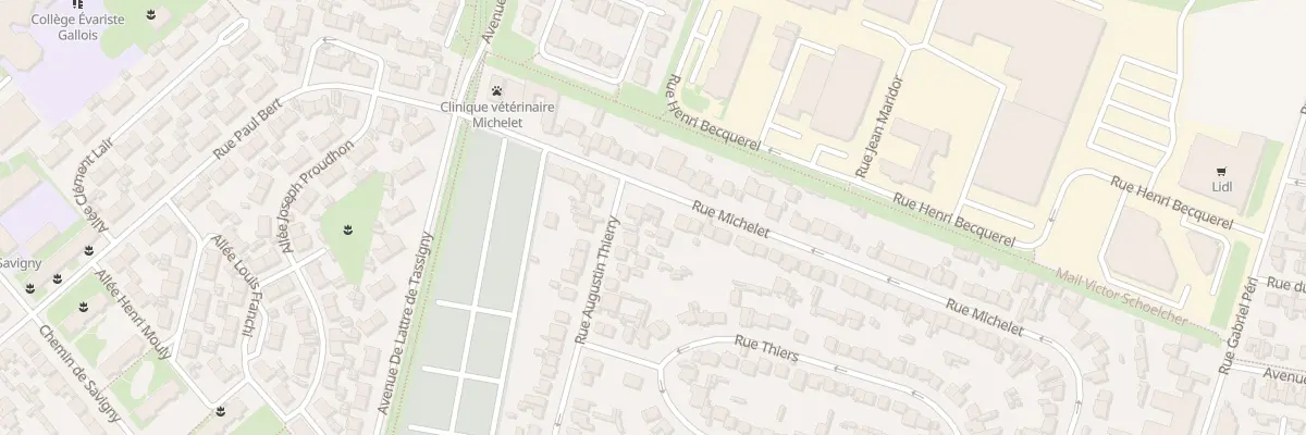 Plan du 97 Rue Michelet à Sevran