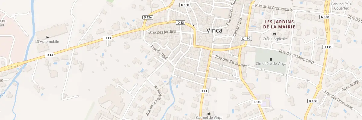 Plan du 7 Rue de la Foun Nova à Vinça