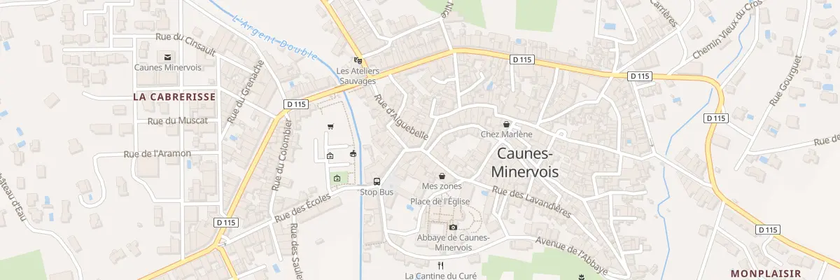 Plan du 22 Rue d’Aiguebelle à Caunes-Minervois
