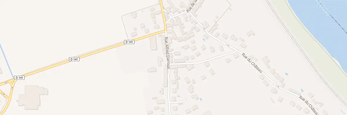 Plan du 821 Rue Alfred Darroux à Saint-Fargeau-Ponthierry