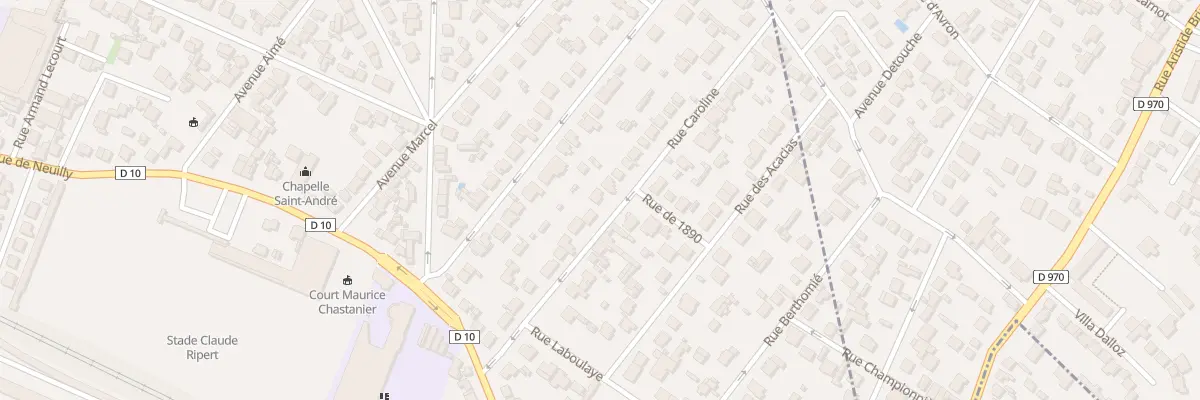 Plan du 24B Rue Caroline à Villemomble