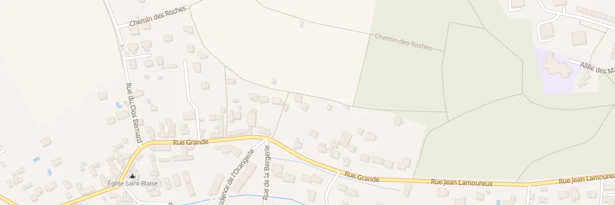 Plan du 190 Rue Grande à Saint-Fargeau-Ponthierry
