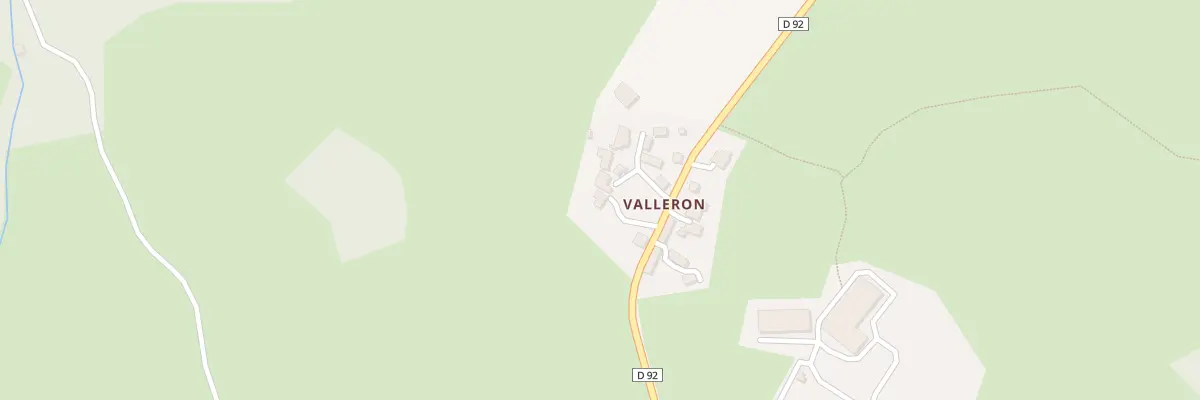 Plan du 7 Valleron à Dontreix