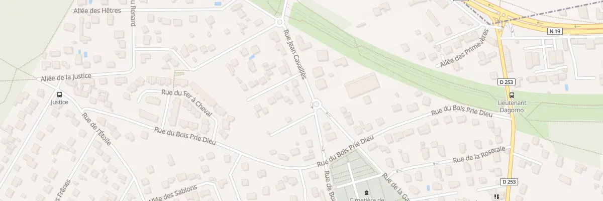 Plan du 37 Rue Jean Cavaillés à Villecresnes