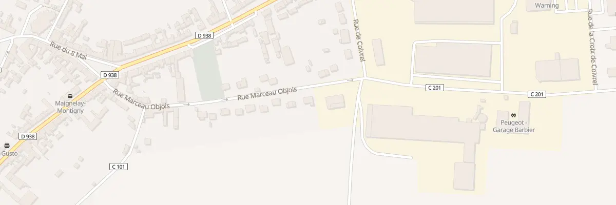 Plan du 30 Rue Marceau Objois à Maignelay-Montigny