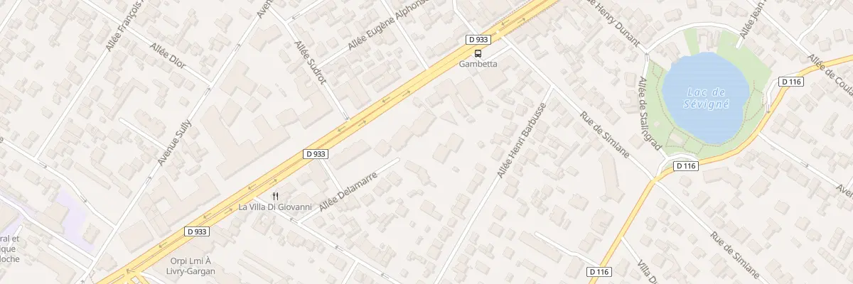 Plan du 52 Av Aristide Briand à Livry-Gargan