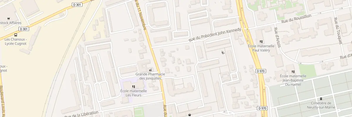 Plan du 84 Rue du Onze Novembre à Neuilly-sur-Marne