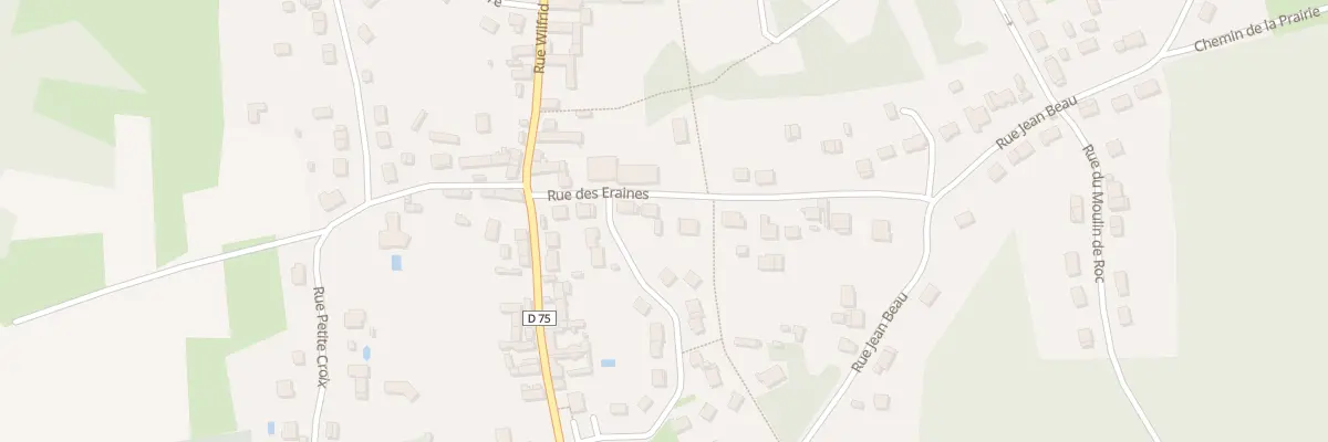 Plan du 4 Rue des Eraines à Cinqueux