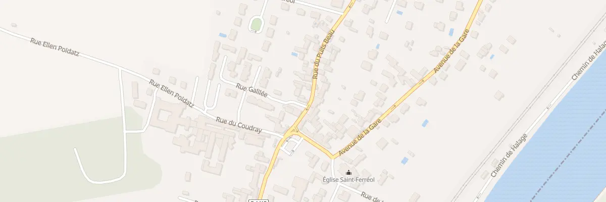 Plan du 5B Rue du Puits Beau à Saint-Fargeau-Ponthierry