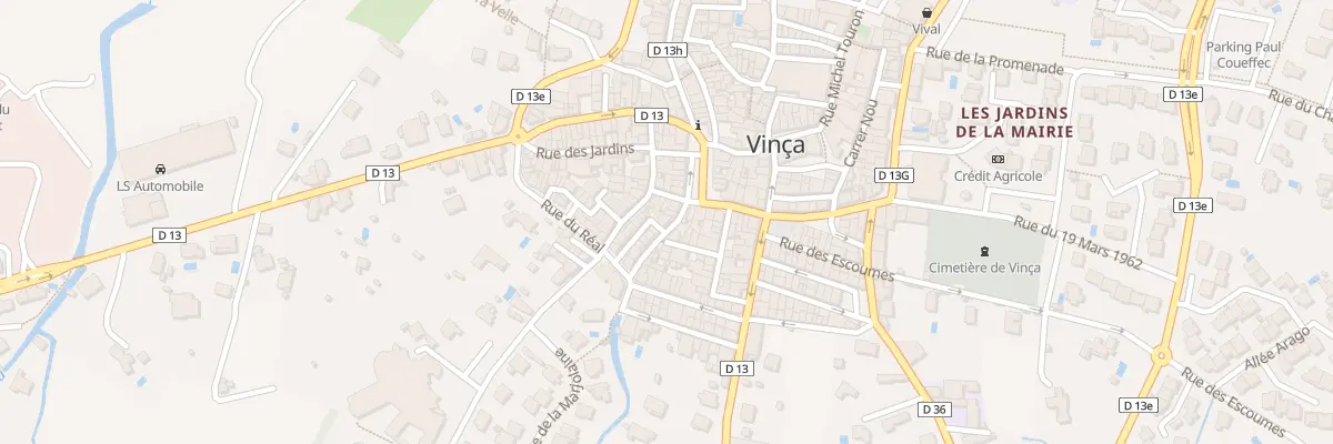 Plan du 6 Rue de la Foun Nova à Vinça