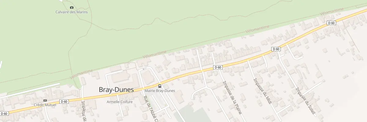 Plan du 23B Rue Auguste Coolen à Bray-Dunes