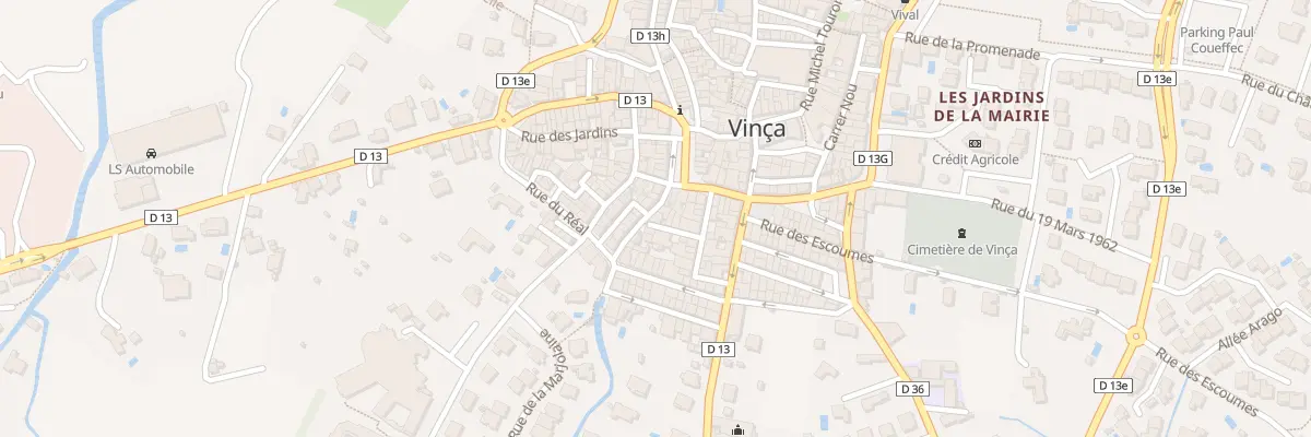Plan du 5 Rue de la Foun Nova à Vinça