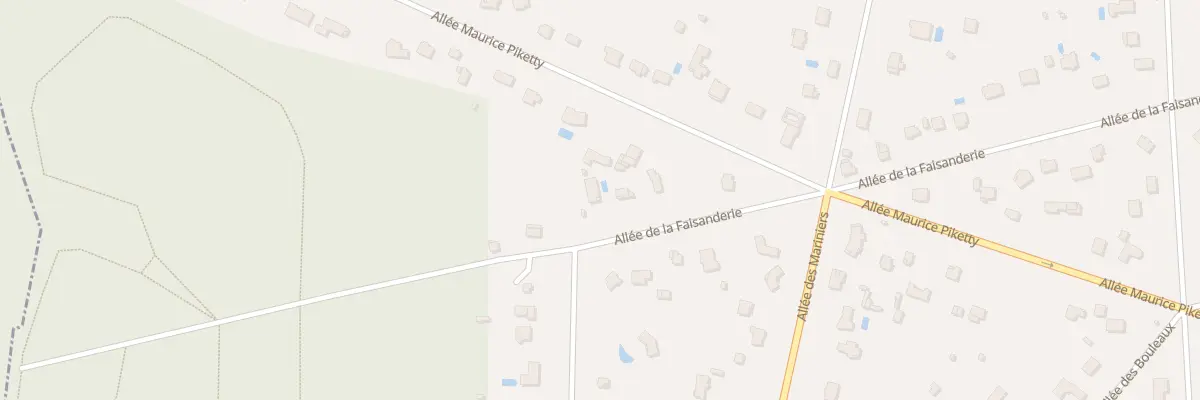 Plan du 48 All de la Faisanderie à Saint-Fargeau-Ponthierry