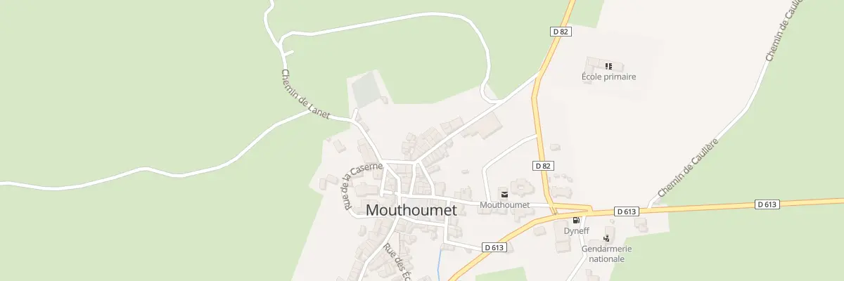 Plan du 5000F Le Village à Mouthoumet