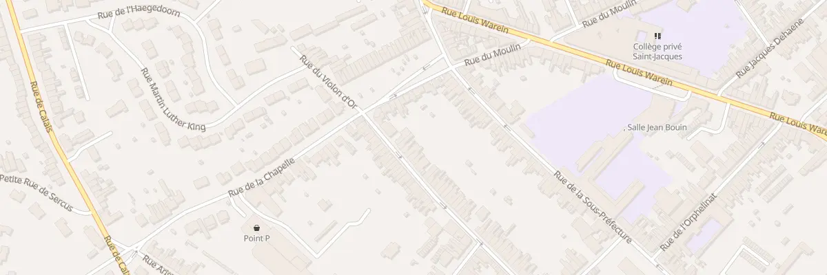Plan du 182 Rue du Violon d’Or à Hazebrouck